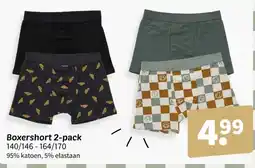 Wibra Boxershort 2-pack aanbieding