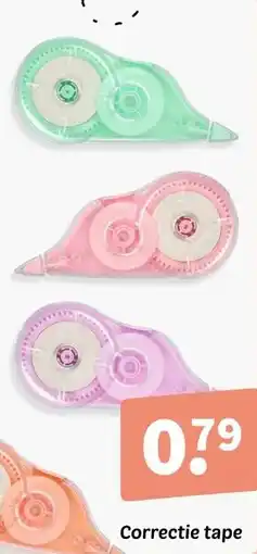 Wibra Correctie tape aanbieding