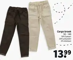 Wibra Cargo broek aanbieding