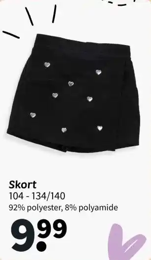 Wibra Skort aanbieding