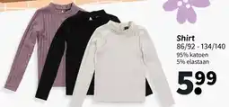 Wibra Shirt aanbieding