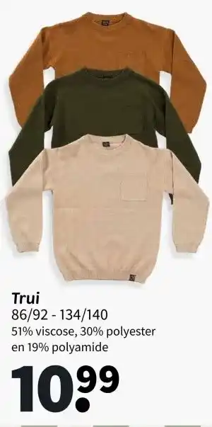 Wibra Trui aanbieding