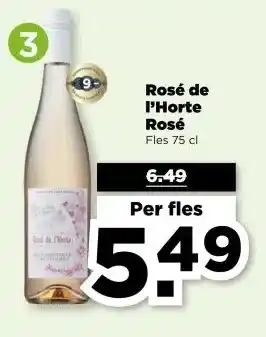 PLUS Rosé de I'Horte Rosé aanbieding
