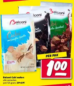 Nettorama Balconi Cubi wafers aanbieding
