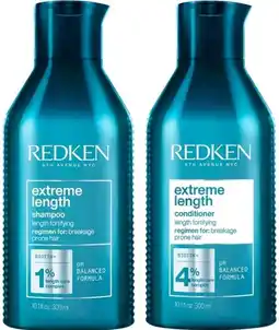 Bol.com Redken Length Extreme Shampoo + Conditioner - 2x 300 ml aanbieding