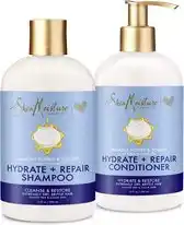 Bol.com Shea Moisture Manuka Honey & Yogurt - Shampoo en Conditioner - Set of 2 x 384 ml aanbieding