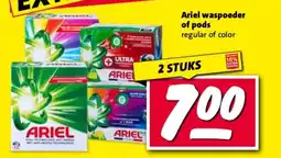 Nettorama Ariel waspoeder of pods aanbieding