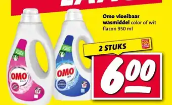 Nettorama Omo vloeibaar wasmiddel aanbieding