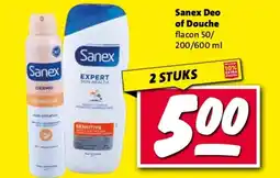 Nettorama Sanex Deo of Douche aanbieding
