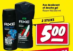 Nettorama Axe deodorant of douche gel aanbieding