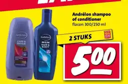 Nettorama Andrélon shampoo of conditioner aanbieding
