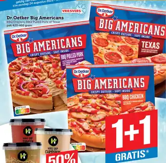 Coop Dr. Oetker Big Americans aanbieding