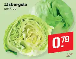 Coop IJsbergsla aanbieding