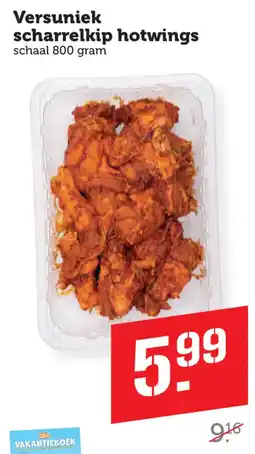 Coop Versuniek scharrelkip hotwings aanbieding