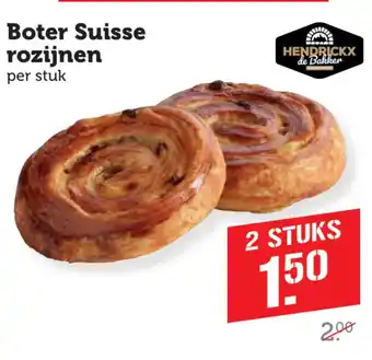 Coop Boter Suisse rozijnen aanbieding