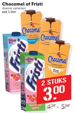 Coop Chocomel of Fristi aanbieding