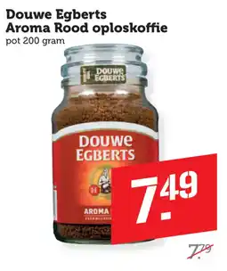 Coop Douwe Egberts Aroma Rood oploskoffie aanbieding