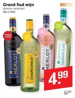 Coop Grand Sud wijn aanbieding