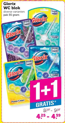 Coop Glorix WC blok aanbieding