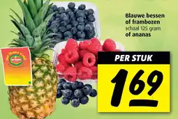 Boni Blauwe bessen of frambozen of ananas aanbieding