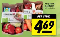 Boni Verspakket maaltijden aanbieding