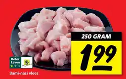Boni Bami nasi vlees aanbieding