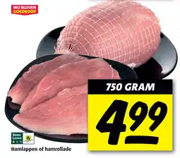 Boni Hamlappen of hamrollade aanbieding