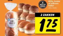 Boni Witte, bruine of volkoren bollen aanbieding