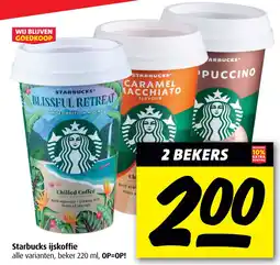 Boni Starbucks ijskoffie aanbieding