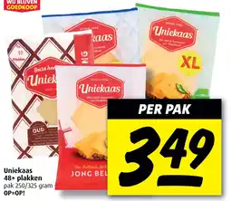 Boni Uniekaas 48+ plakken aanbieding
