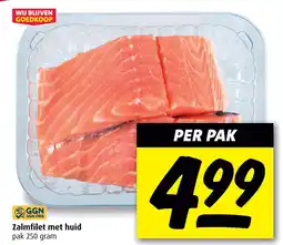 Boni Zalmfilet met huid aanbieding