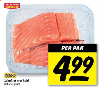 Boni Zalmfilet met huid aanbieding