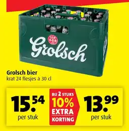 Boni Grolsch bier aanbieding