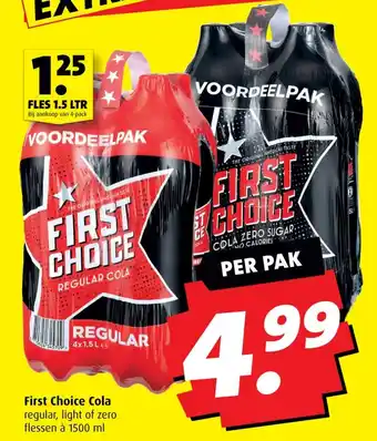 Boni First Choice Cola aanbieding