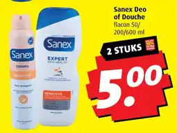 Boni Sanex Deo of Douche aanbieding