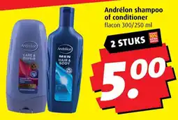 Boni Andrélon shampoo of conditioner aanbieding