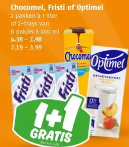 Poiesz Chocomel, Fristi of Optimel aanbieding