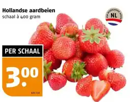 Poiesz Hollandse aardbeien aanbieding