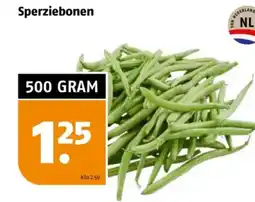 Poiesz Sperziebonen aanbieding