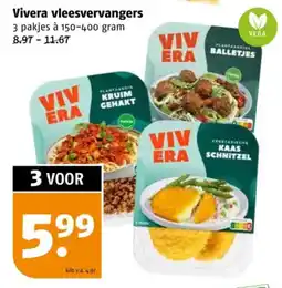 Poiesz Vivera vleesvervangers aanbieding