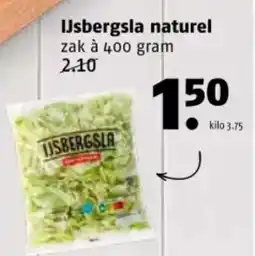 Poiesz IJsbergsla naturel aanbieding
