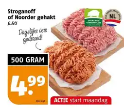 Poiesz Stroganoff of Noorder gehakt aanbieding