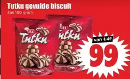 Dirk Tutku gevulde biscuit aanbieding