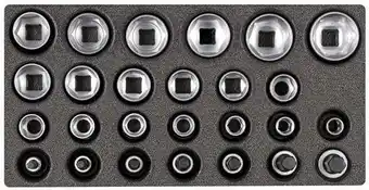 Conrad Gedore RED R22150009 3301708 Dopsleutelset 26-delig aanbieding