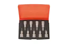 Conrad Bahco S9TORX Schroevendraaierdop 9-delig aanbieding