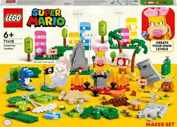 Bol.com LEGO Super Mario Makersset: Creatieve gereedschapskist - 71418 aanbieding