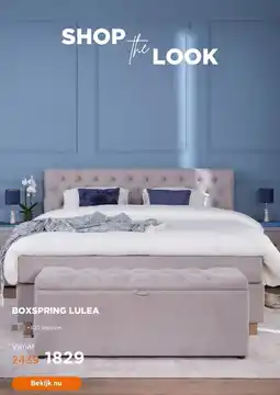 TotaalBED Boxspring Lulea aanbieding
