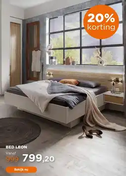 TotaalBED Bed Leon aanbieding