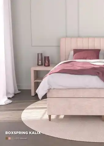 TotaalBED BOXSPRING KALIX aanbieding