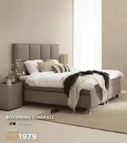 TotaalBED Boxspring Sundfall 153cm hoog aanbieding